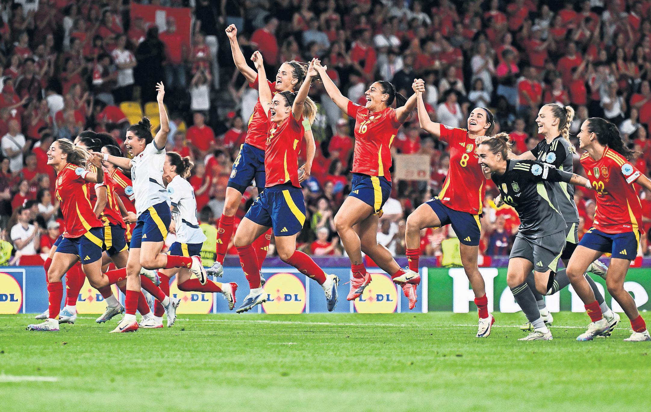 Spain are the unicorn team as goal bonanza of a tournament reaches its crescendo