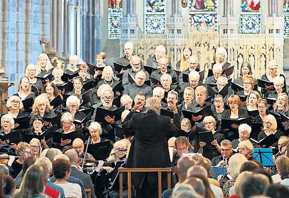 'A vibrant mix' Brecon festival unites singers and scholars