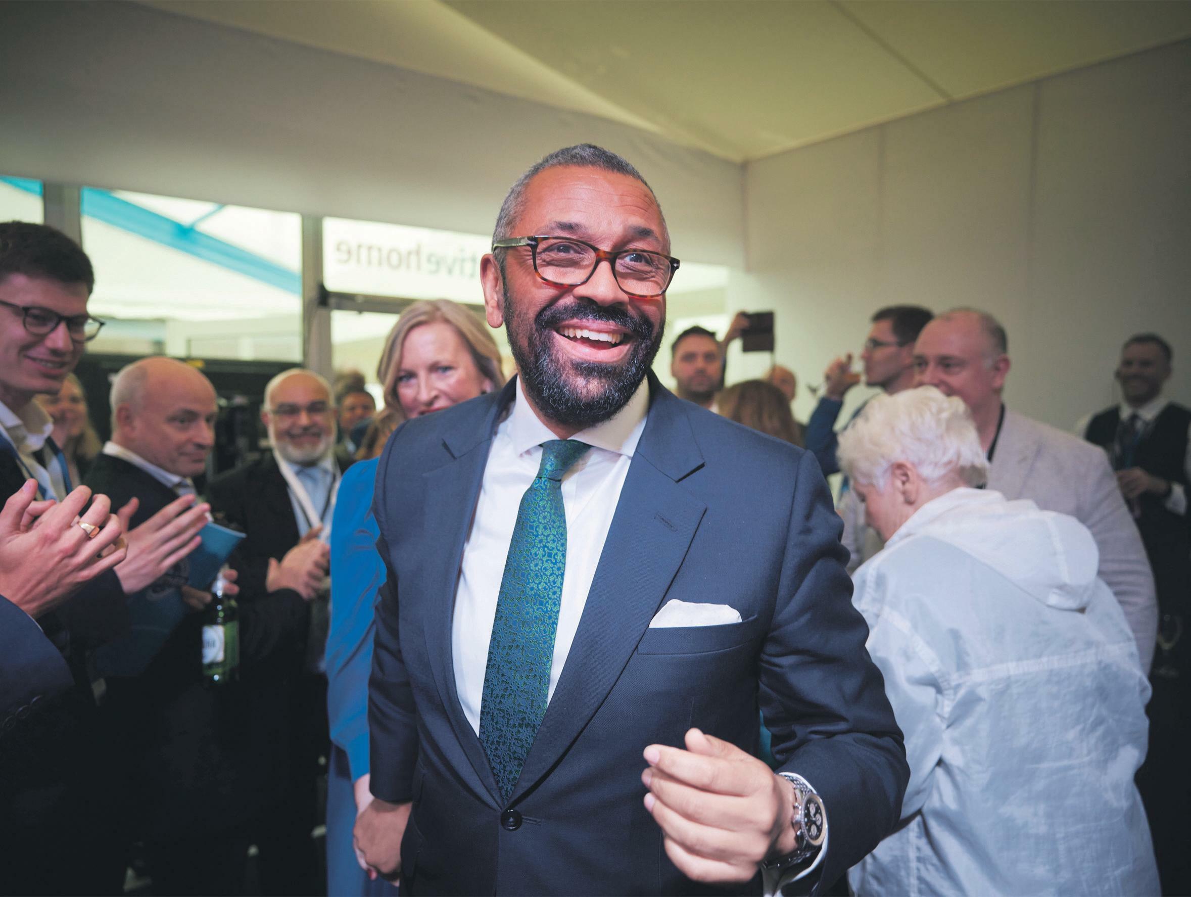 Tory reshuffle Cleverly back on frontbench as he takes on housing brief for Badenoch