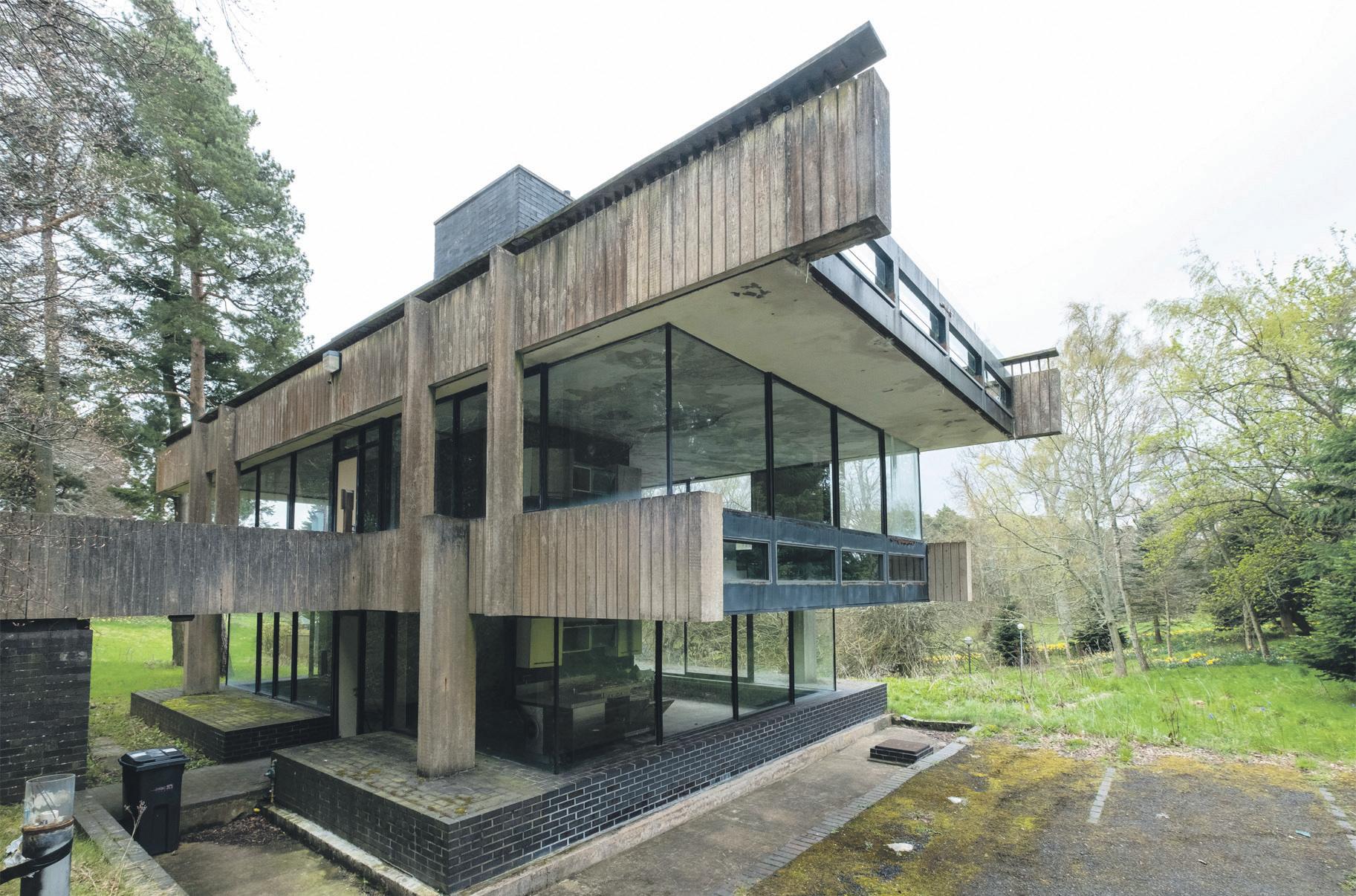 Scramble to save at-risk modernist gem in the Scottish Borders