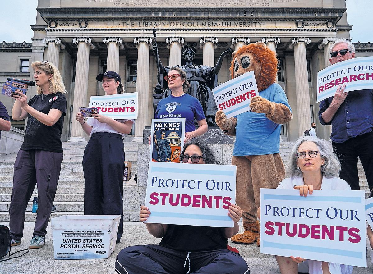 Universities Columbia to pay $220m to Trump government