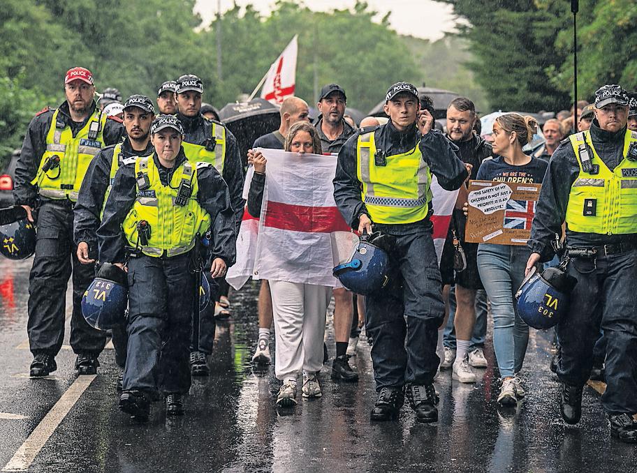Protests We fear for our lives, say Epping asylum seekers