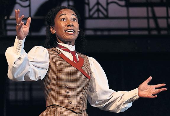 Theatre review Huge cast finds a universal message in a local story