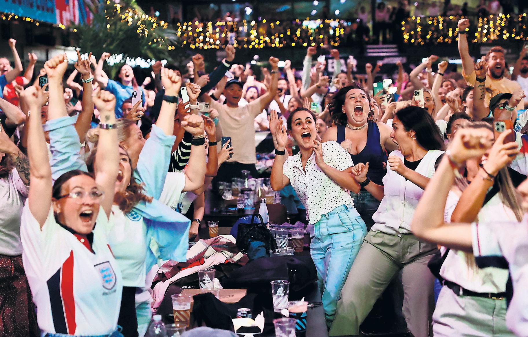 Cheers! England's place in final to bring £800m boost for pubs, merchandisers and retailers
