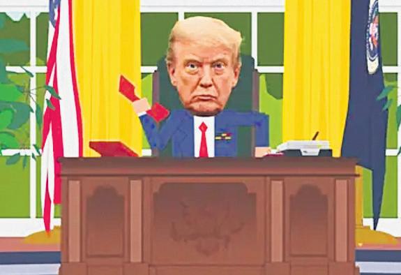 Animated White House response to South Park gets the brush-off