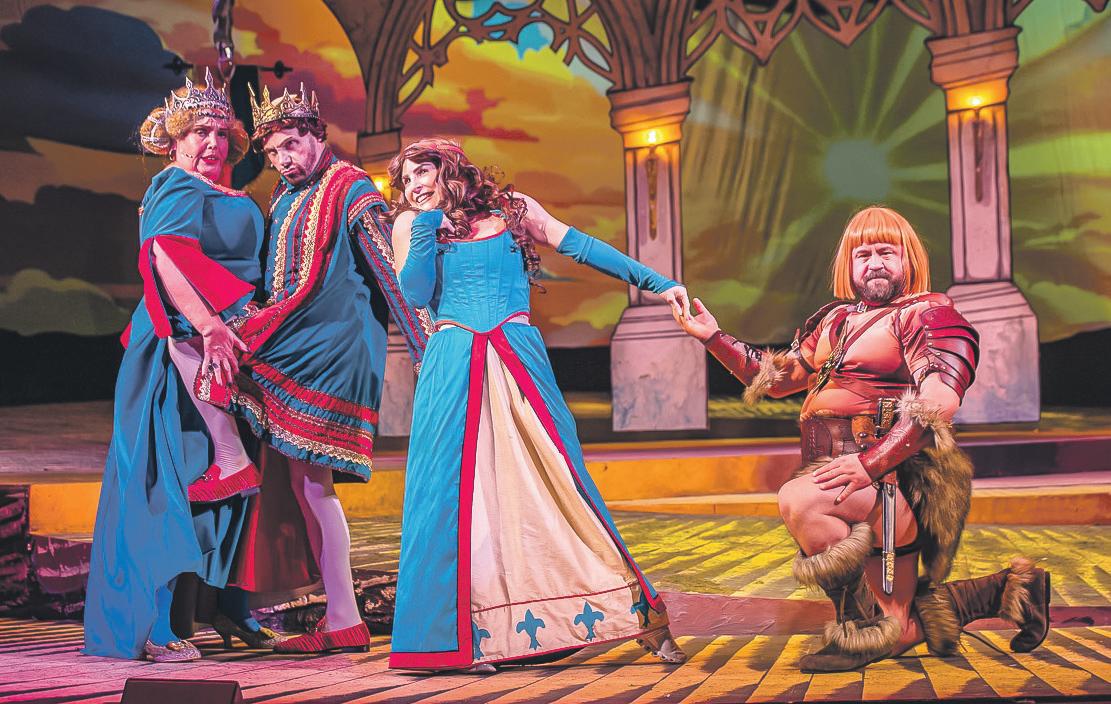 Stage review Rooney bust-up panto doesn't quite ring true