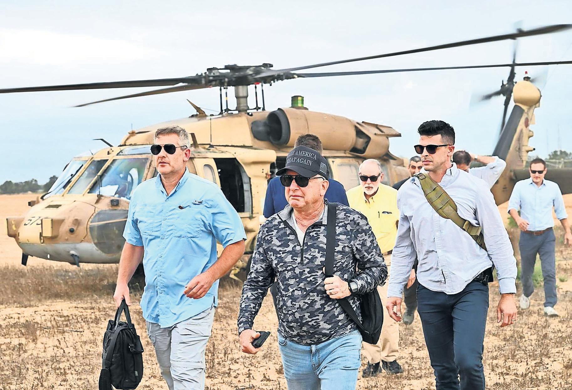 Witkoff US envoy taken to Gaza aid death trap