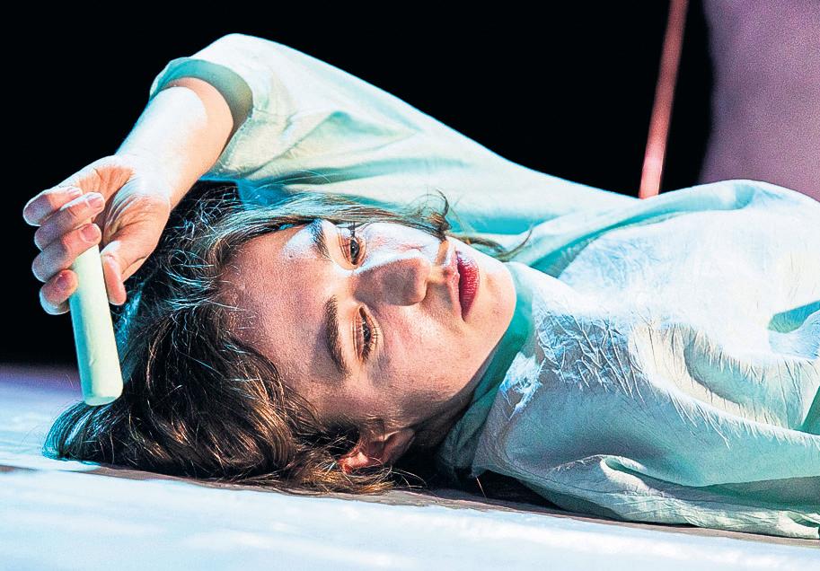 Stage review Horrors of an asylum turn into a riveting poetic tale