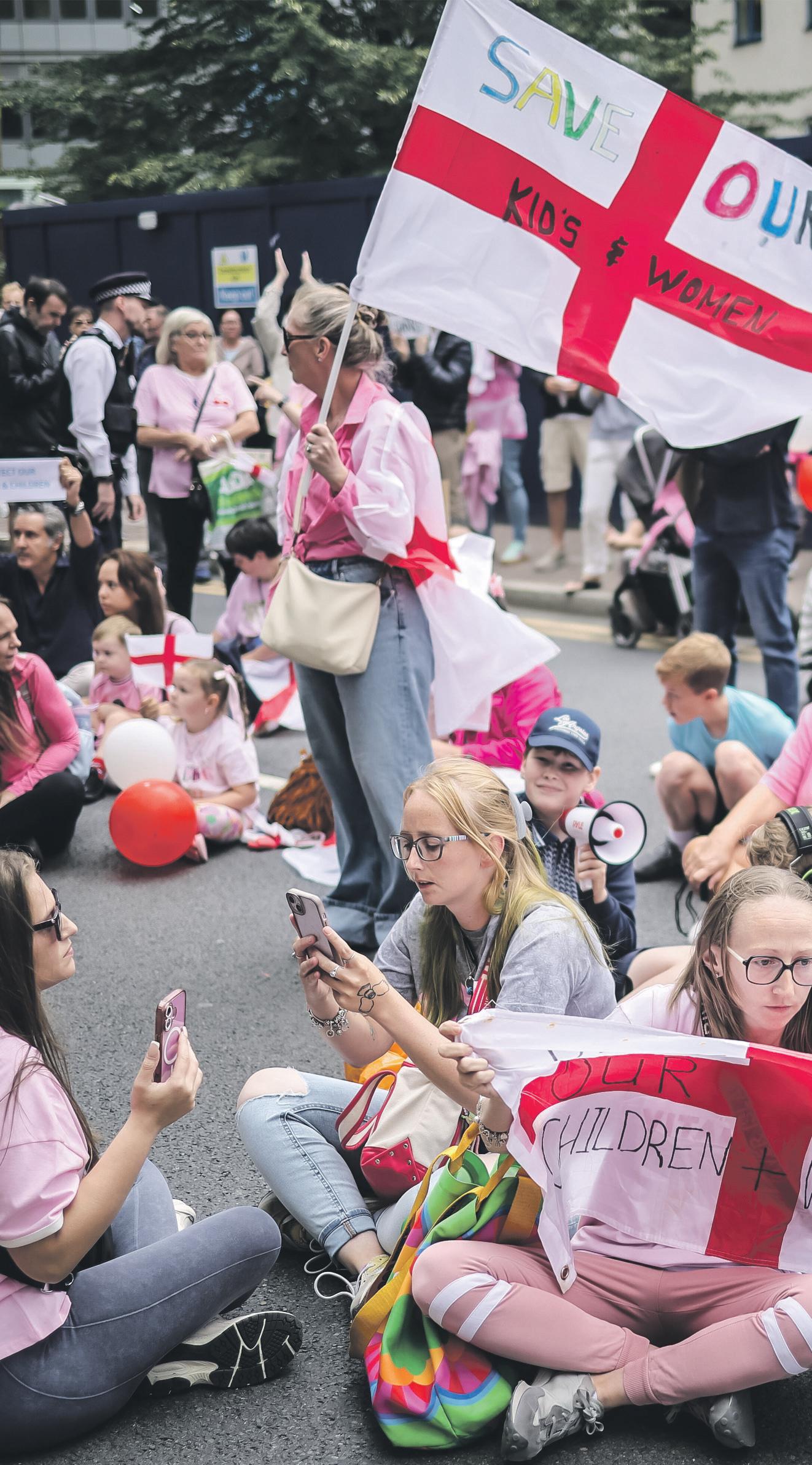 Extra £100m to prevent small boat crossings as asylum protests spread