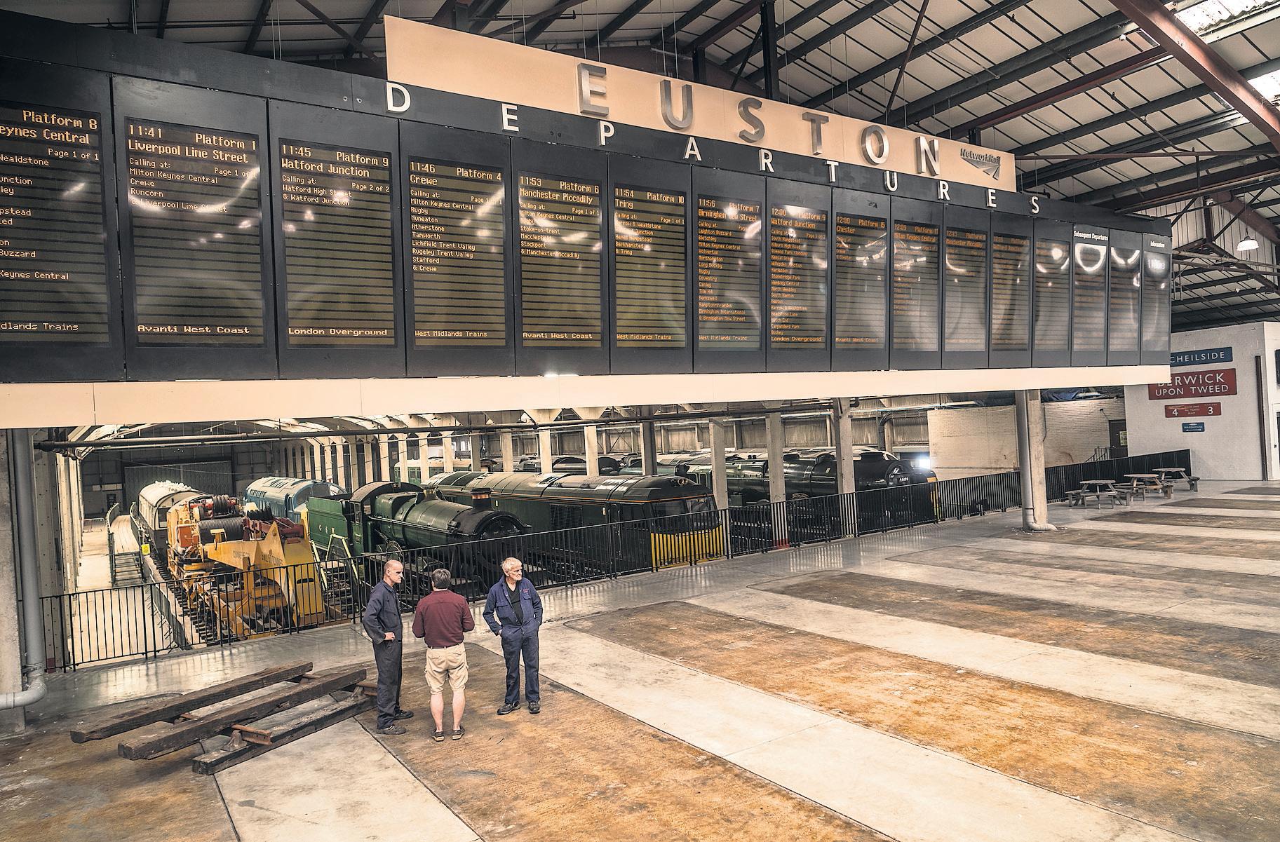 Euston calling Tycoon's trove of rail history