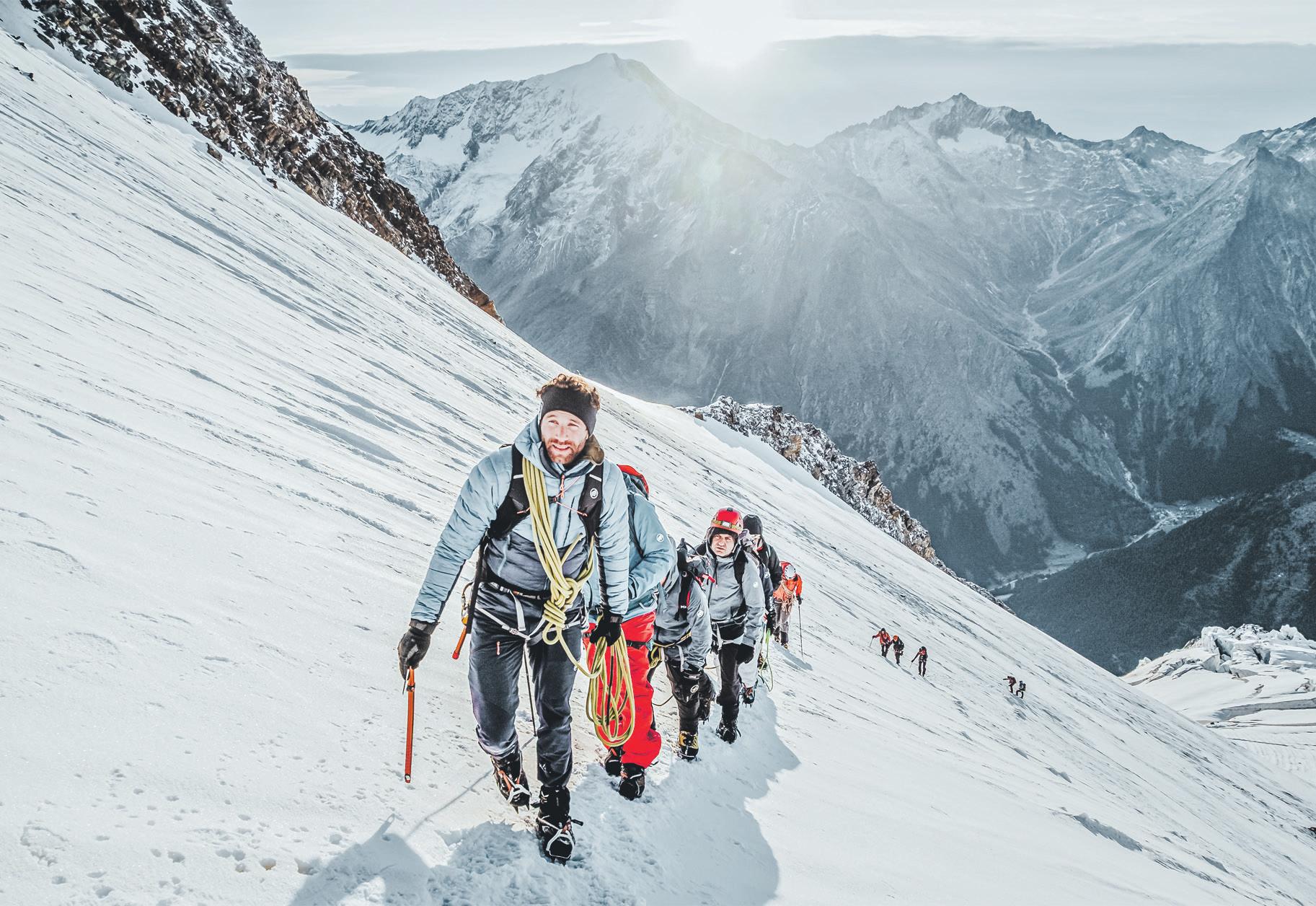 Friendship at 4,000 metres The refugees finding peace in Swiss Alps