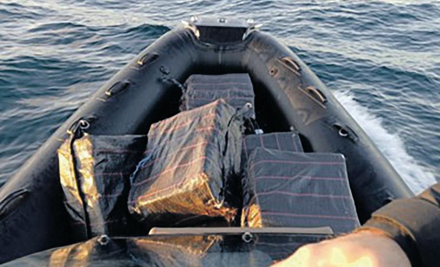 Lucky break Sea chase that netted Border Force an £18m catch of the day