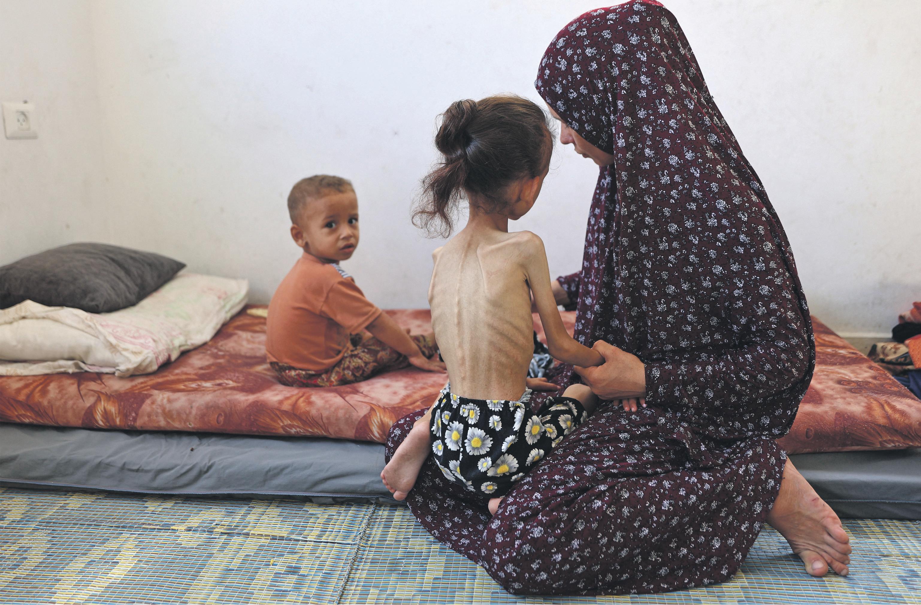 Six More Die From Hunger in Gaza as Dozens Are Killed Seeking Food