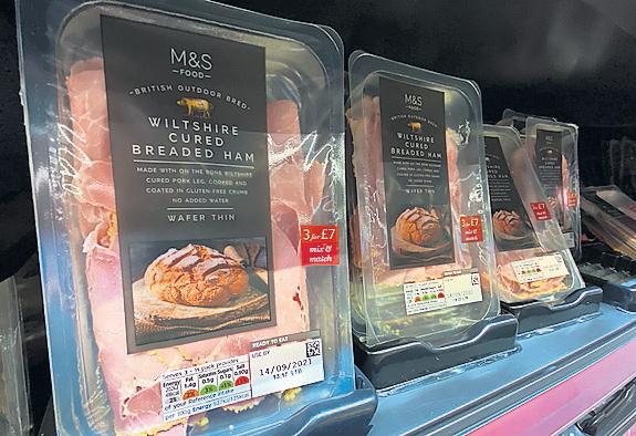 Supermarkets' ham and bacon still contain dangerous nitrites