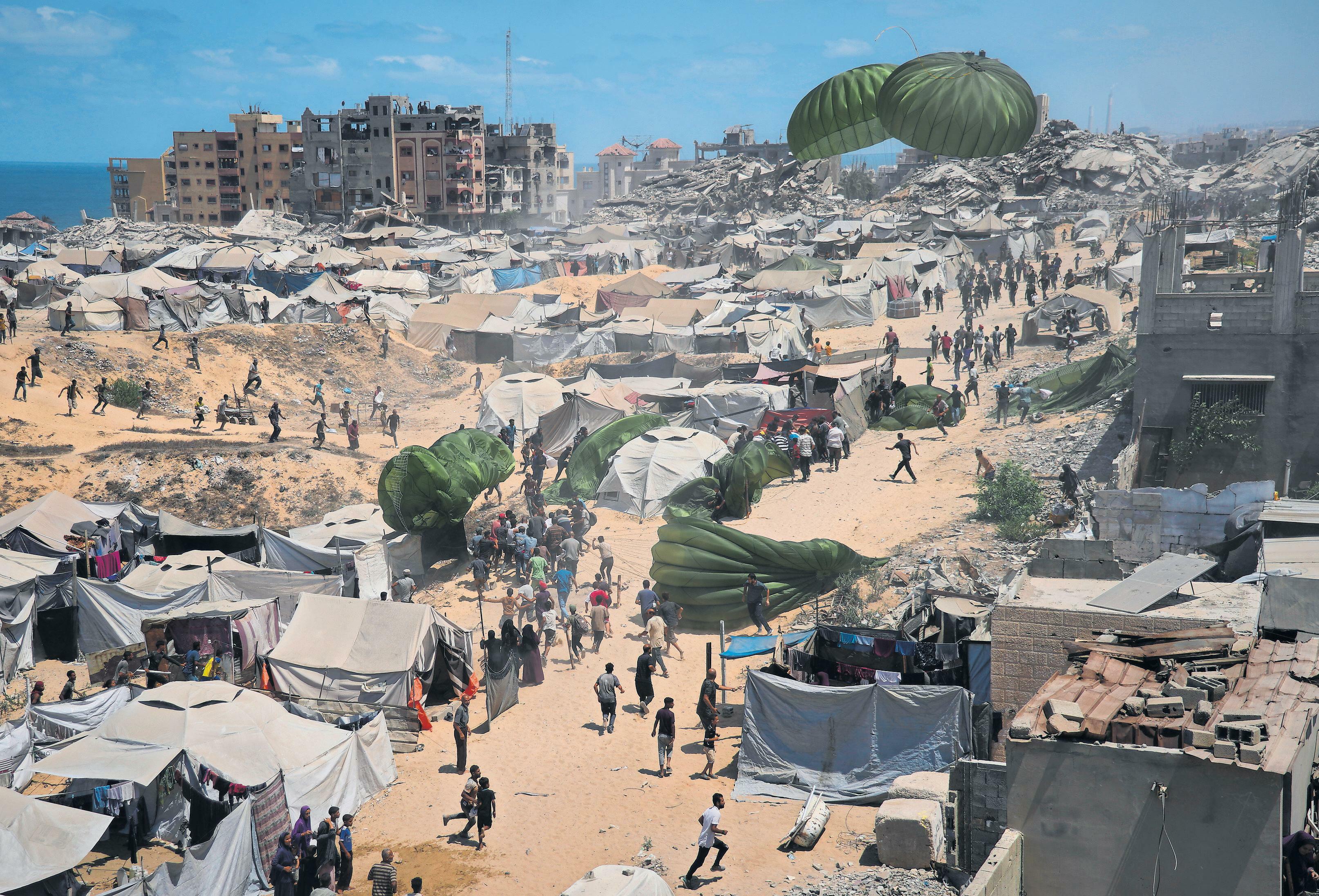 'We are the walking dead' Displaced residents brace for further misery