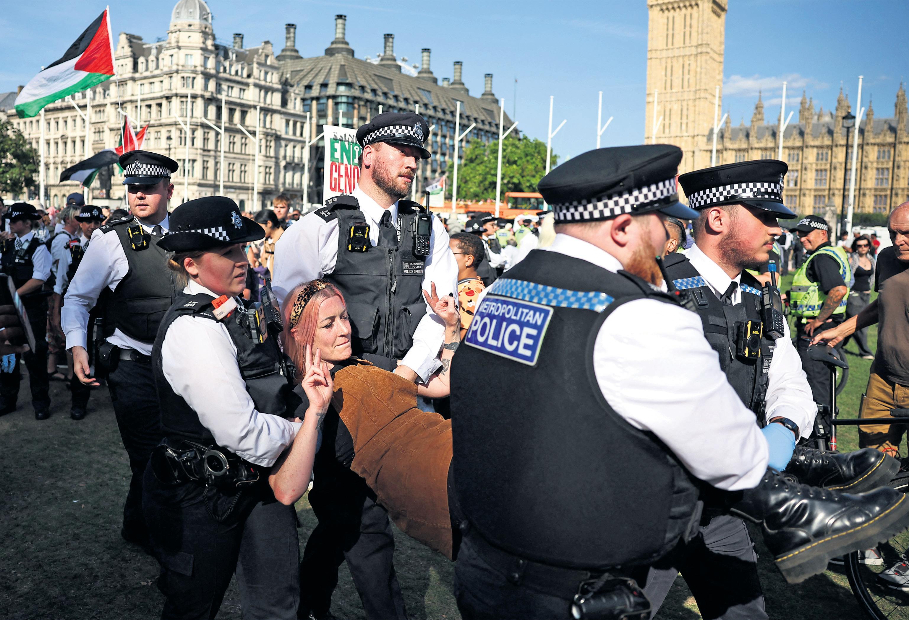 Ministers accused of 'false and defamatory' claims in Palestine Action row