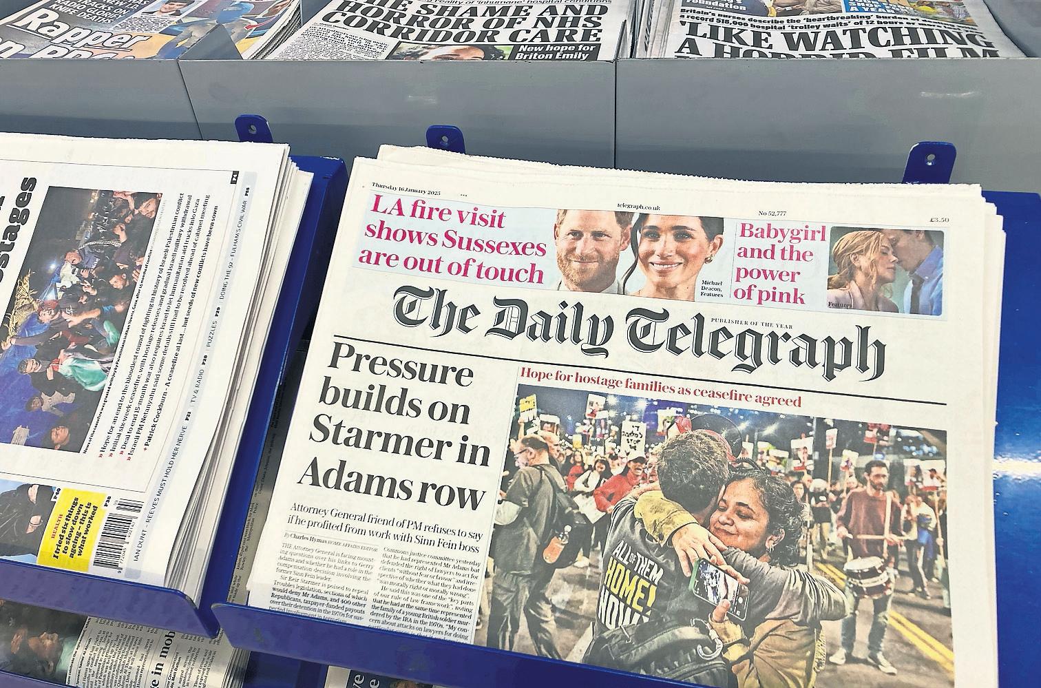 Rights groups say Telegraph sale to US equity firm should be stopped