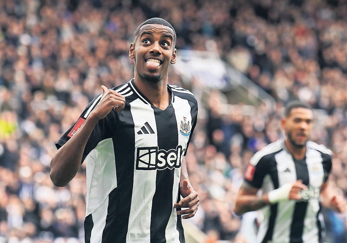 Isak's home put on market in push for Newcastle exit