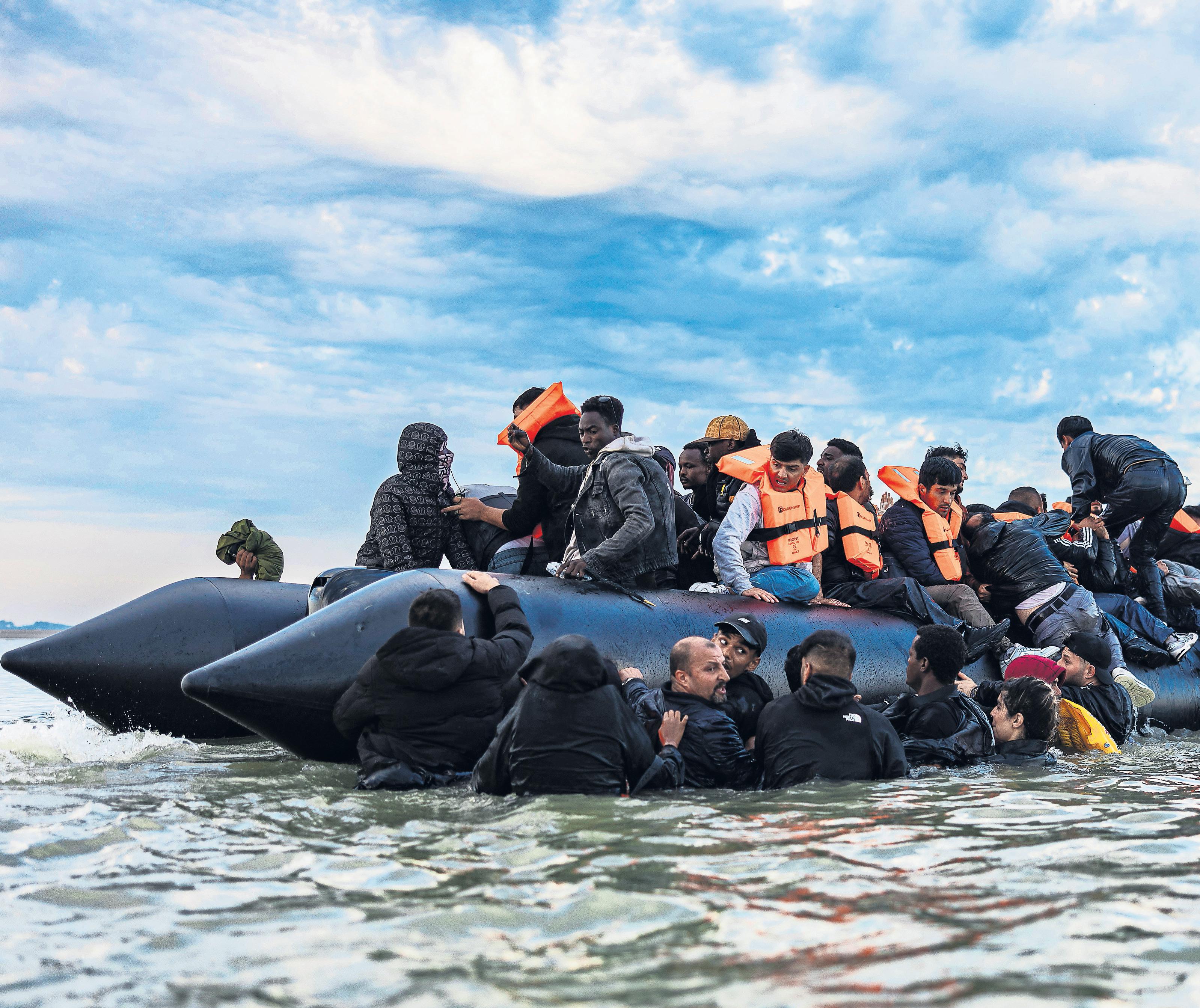 More than 50,000 migrants crossed to UK since Labour came to power