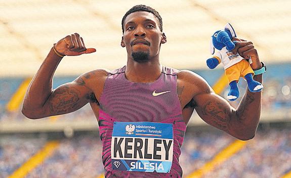 US Olympic sprinter Kerley faces ban for missing doping tests