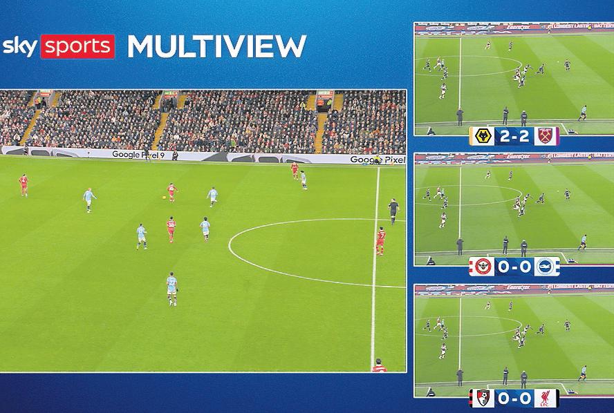 Sky launches 'multiview' in reboot of Premier League
