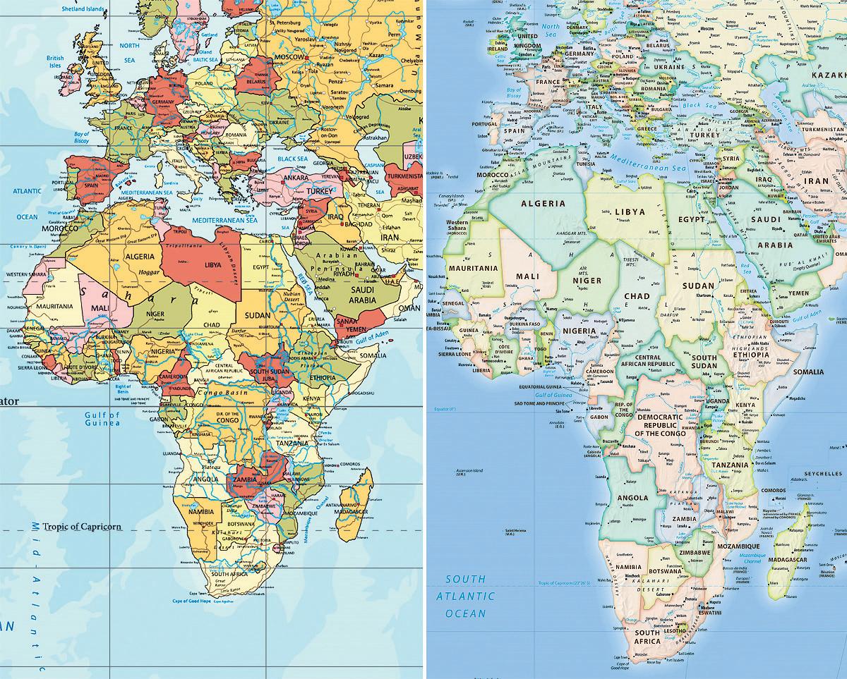 African Union joins call for more accurate world map