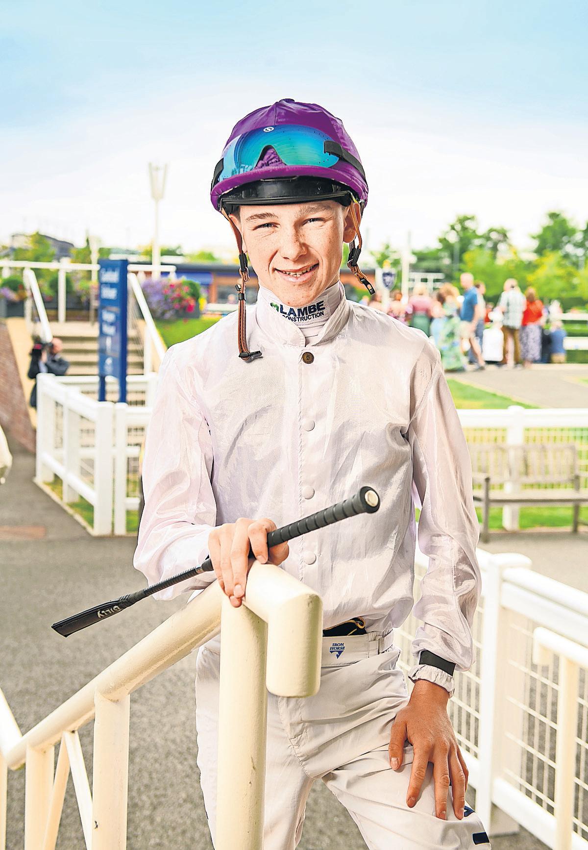 Meet the teenage star jockey in 'my dream job since I was a baby'