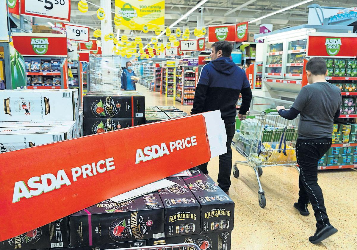 Asda was loaded up with too much buyout debt to take on the might of Tesco and Sainsbury's