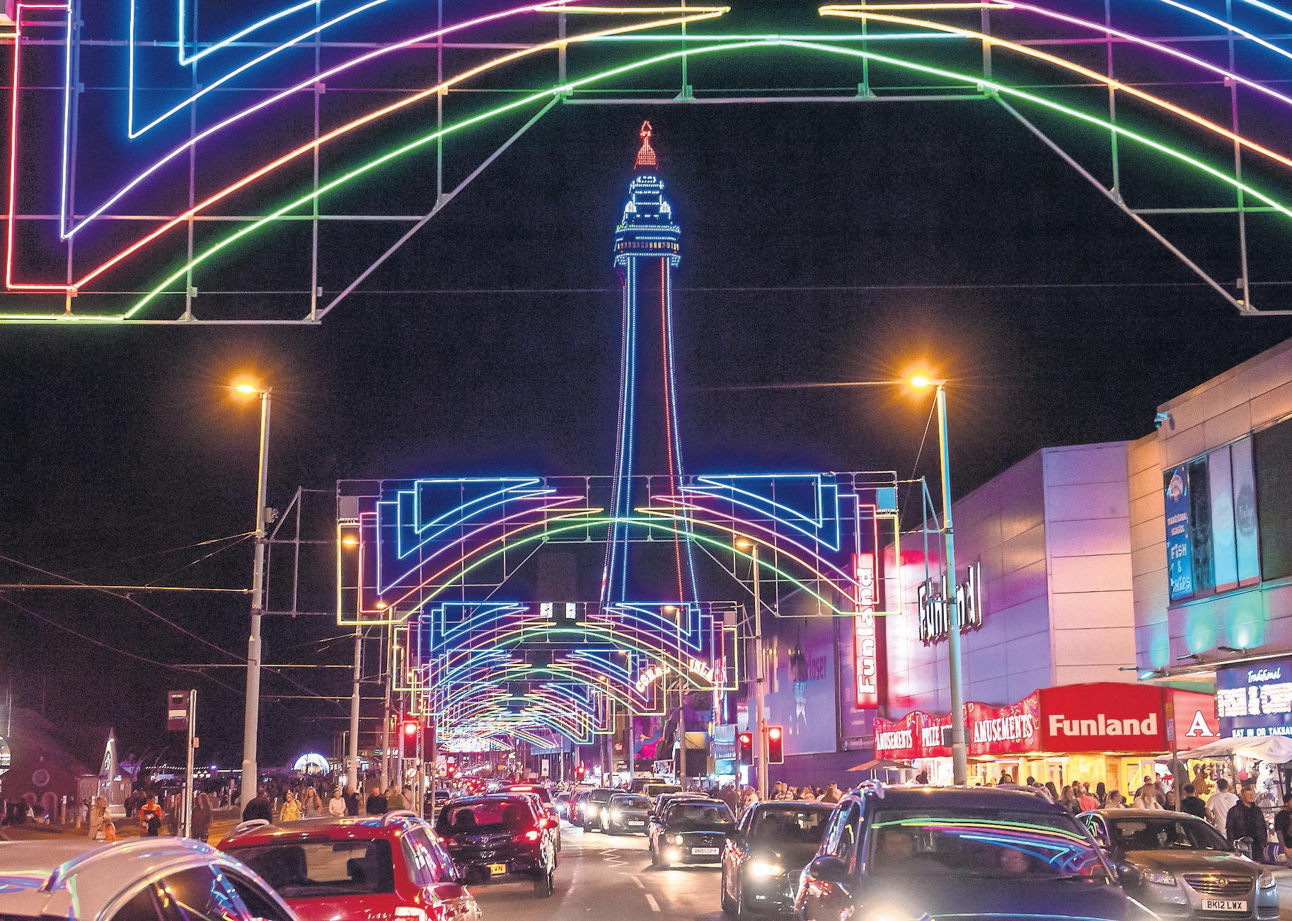 Where design gets to take its bra off' Llewelyn-Bowen on 20 years of lighting up Blackpool