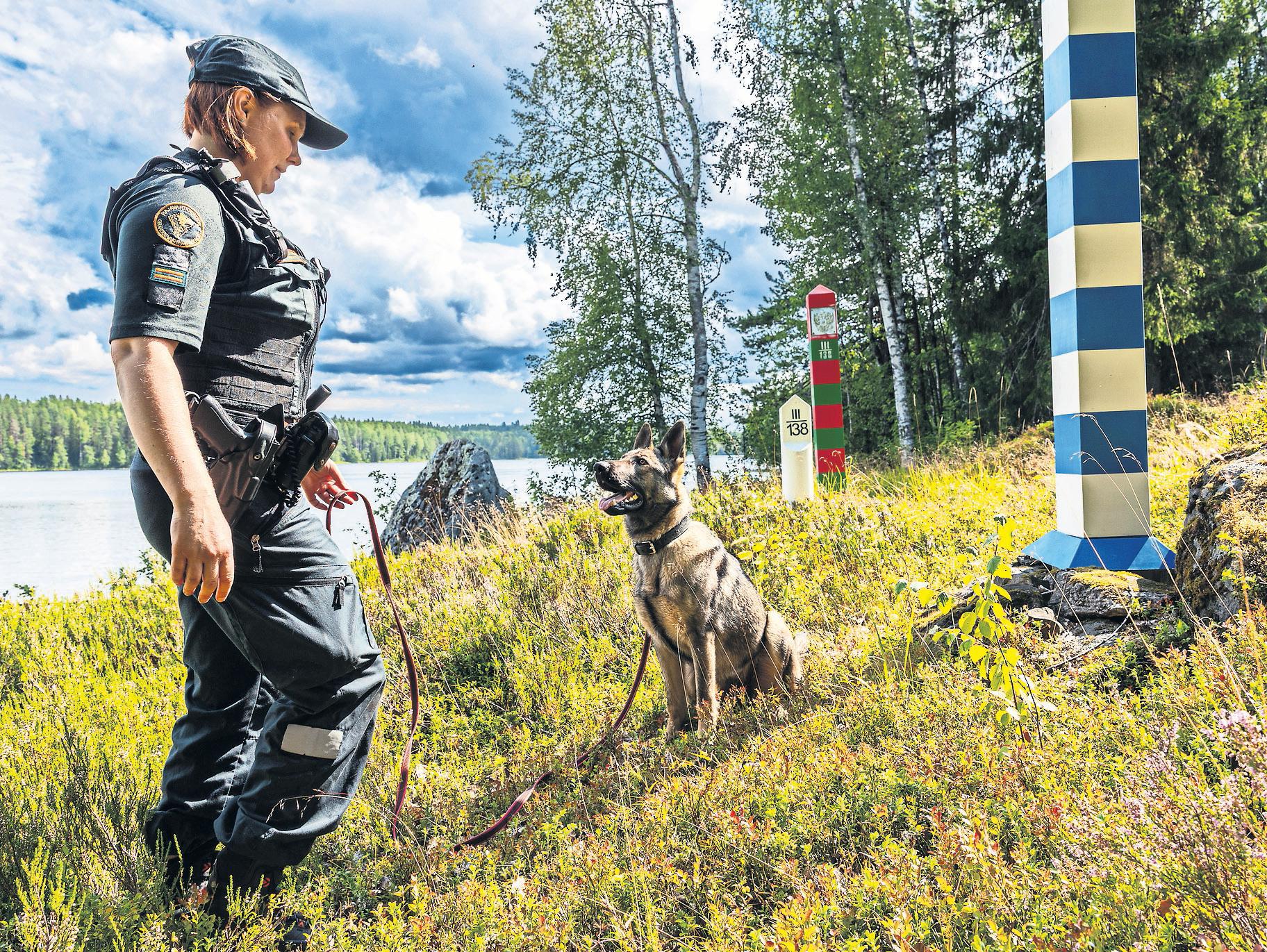 We cannot let it wither On patrol at the EU's most easterly Russian border