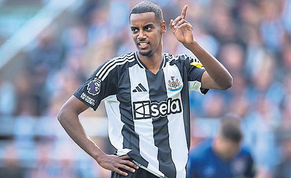 Isak rejects offer of pay rise to stay at Newcastle