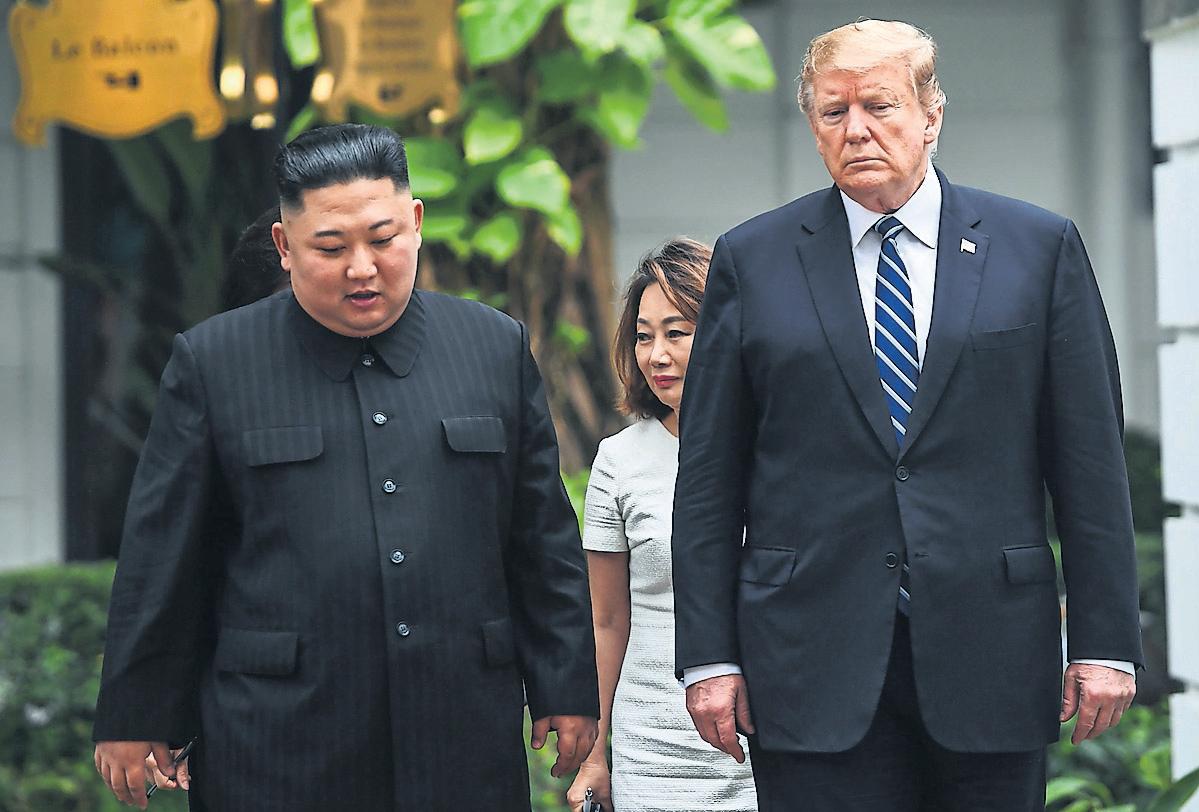 Trump hopes for Kim meeting to secure end to North Korea's nuclear programme