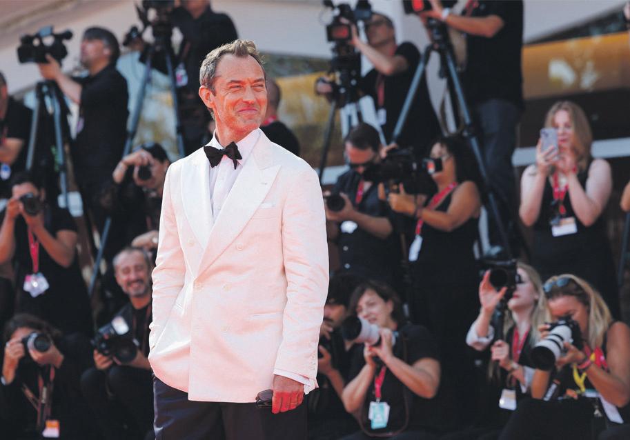 There's a mask': Jude Law unfazed by the perils of playing Putin