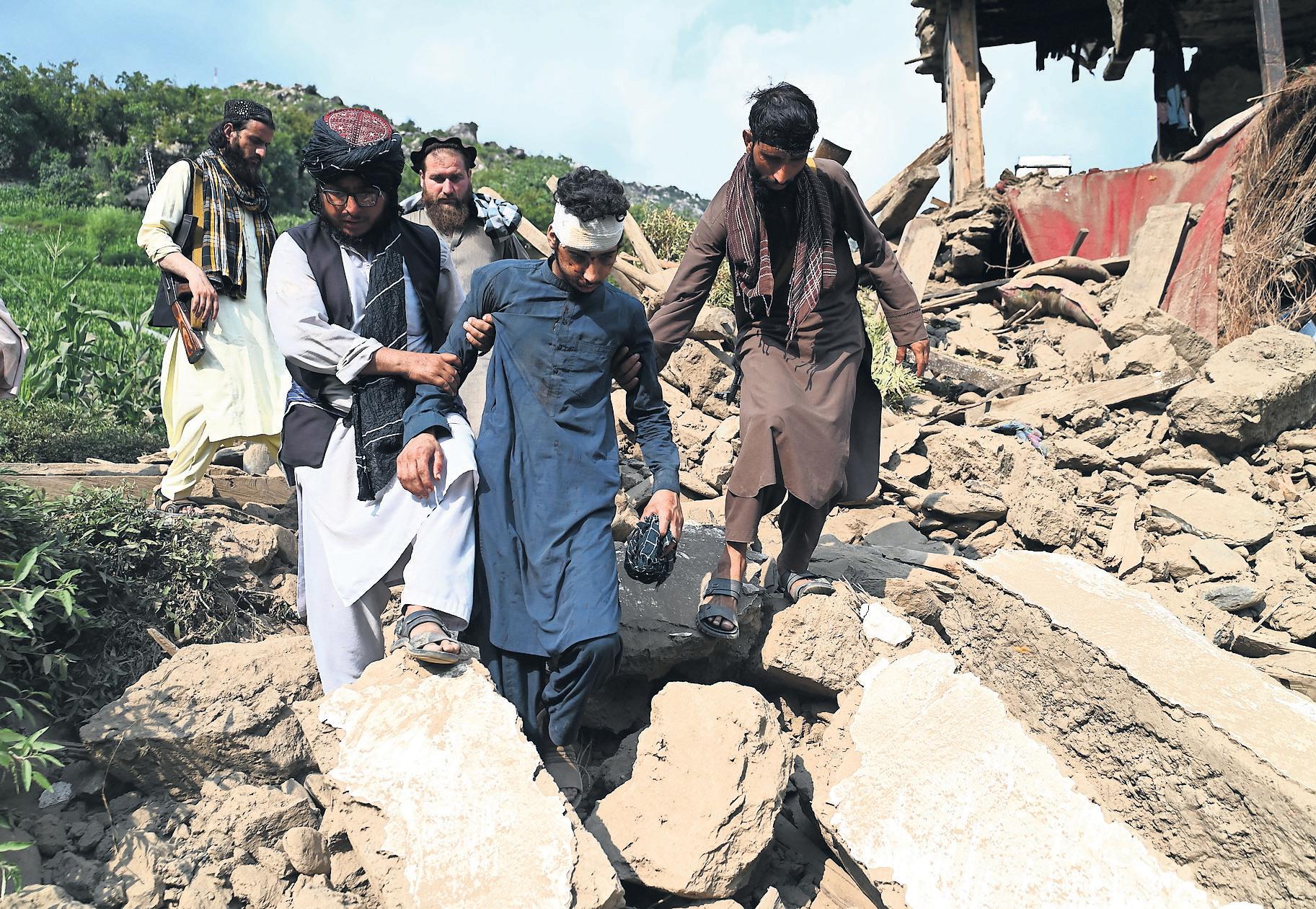 We have no help' Villagers battle to save lives