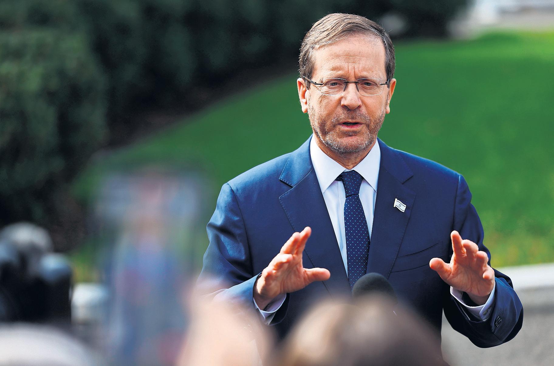 Isaac Herzog A figurehead seen as an apologist for brutal war in Gaza