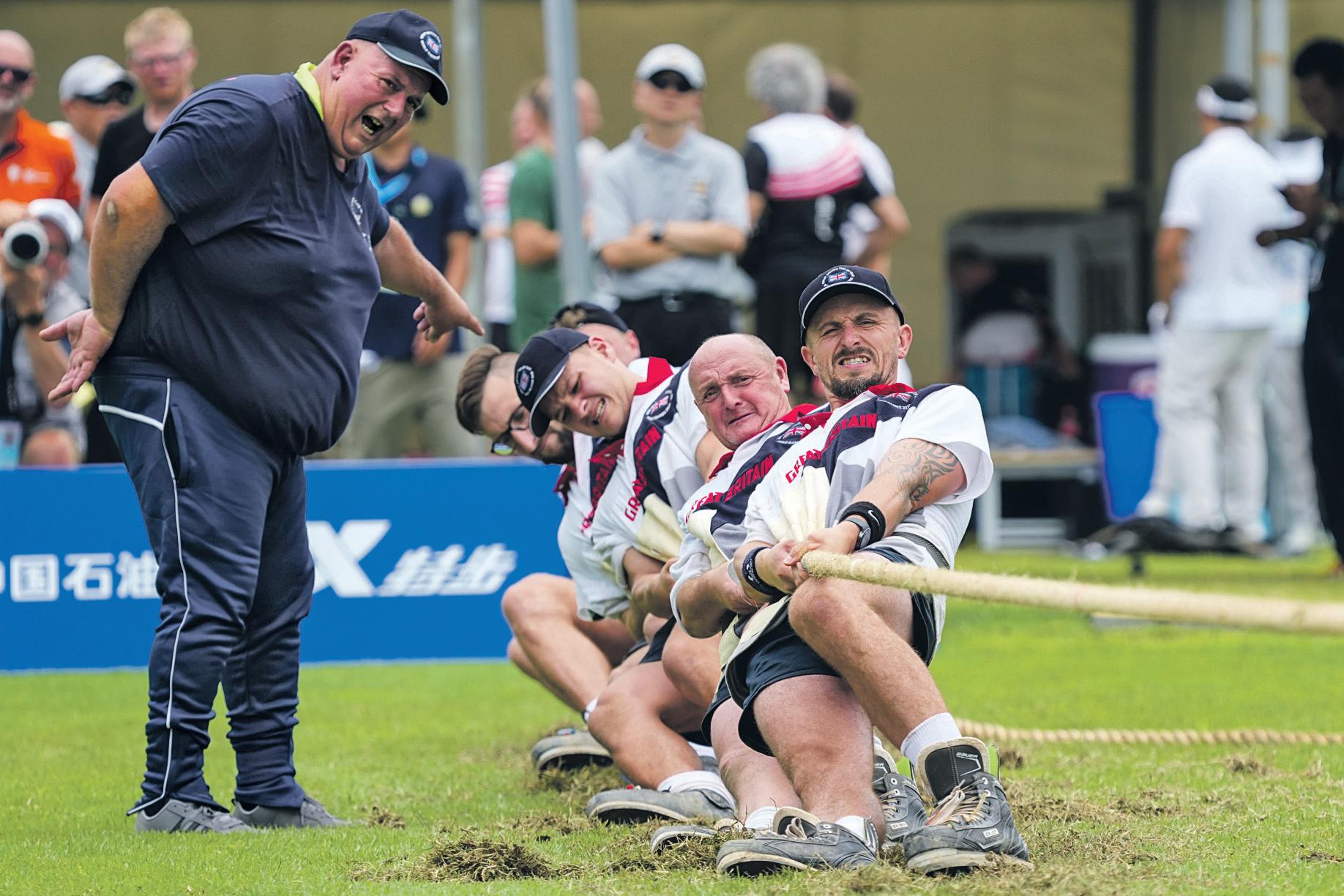 Hope on a rope The 72-year-old helping national tug-of-war team pull together