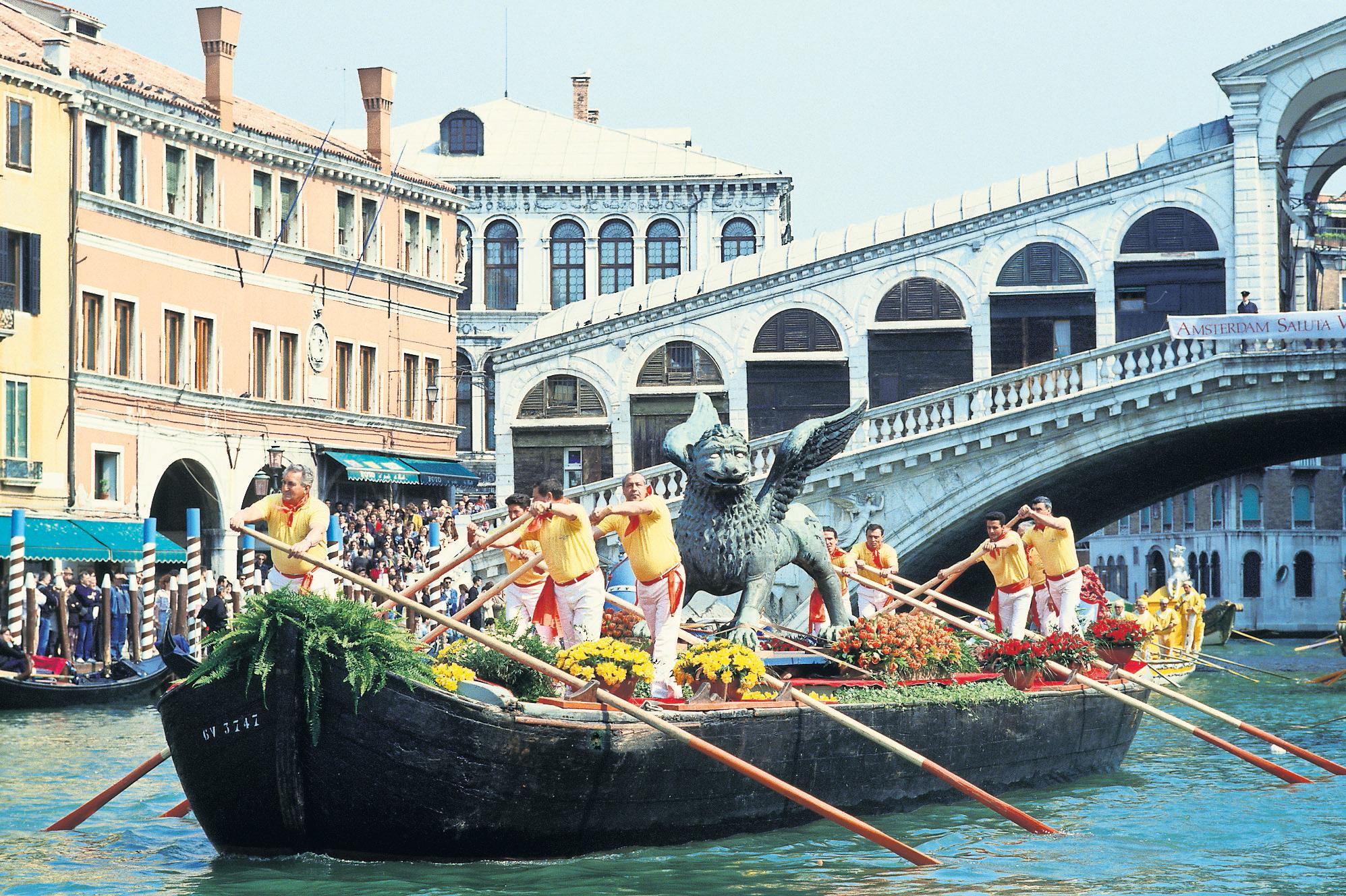 Venice Was city's famous lion made in China?