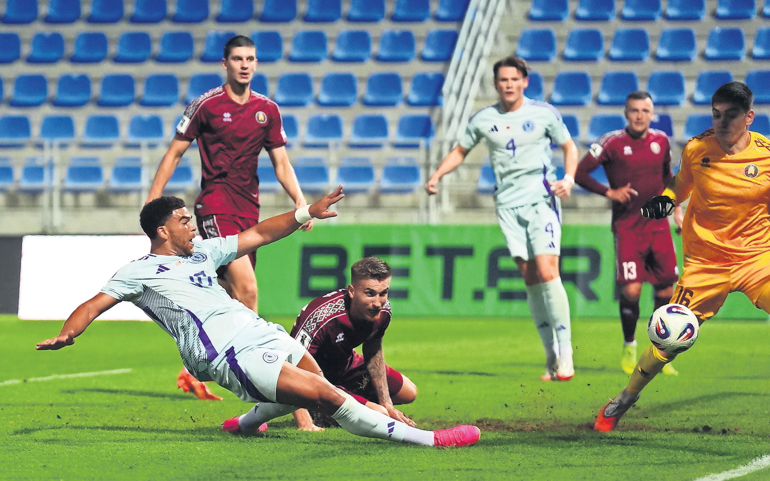 Adams ignites Scotland in tricky Belarus assignment