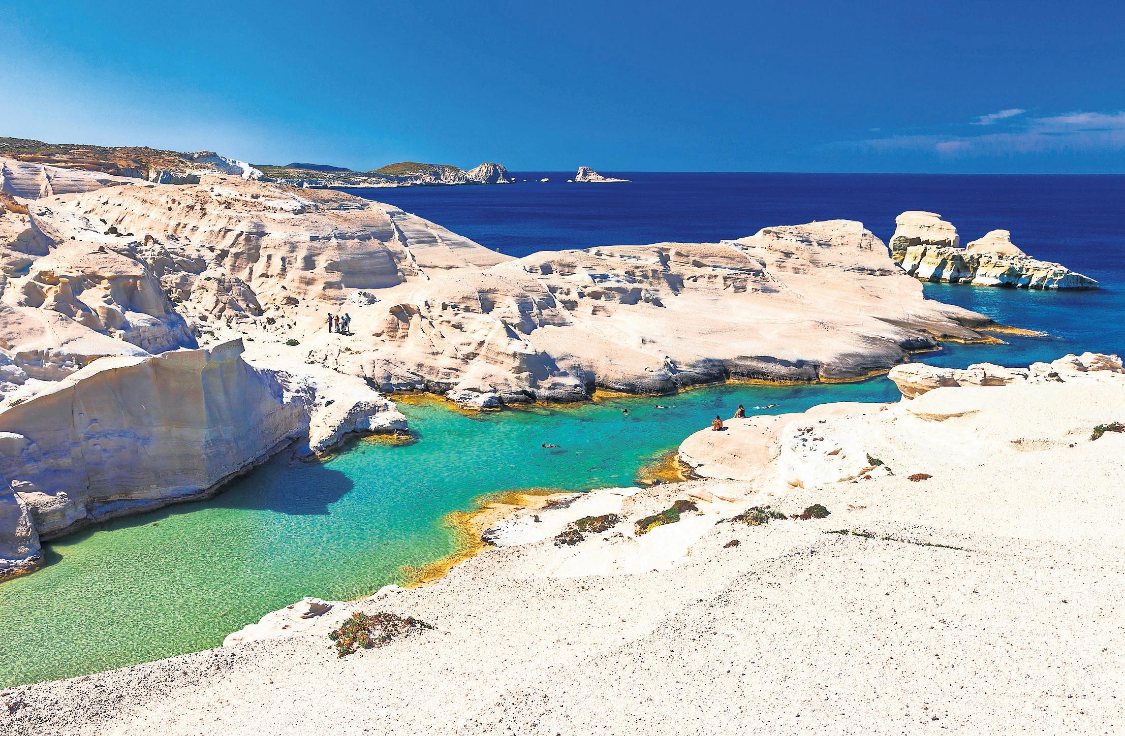 Construction of five-star hotel on Greek island's 'moon beach' halted