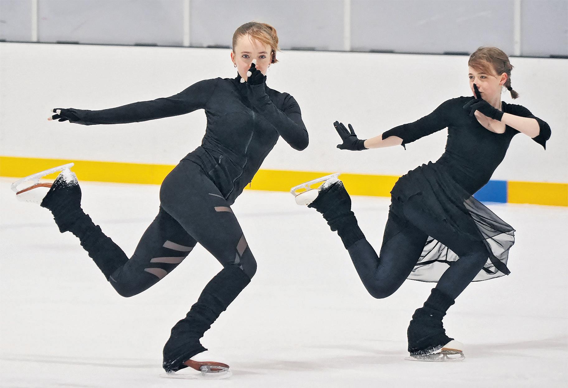 British Ice Skater Breaks Mould With Same-Sex Teammate