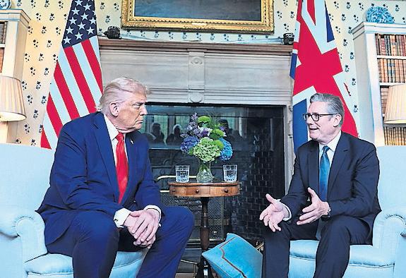 Starmer has avoided state-visit pitfalls but has he changed any of the US president's thinking?