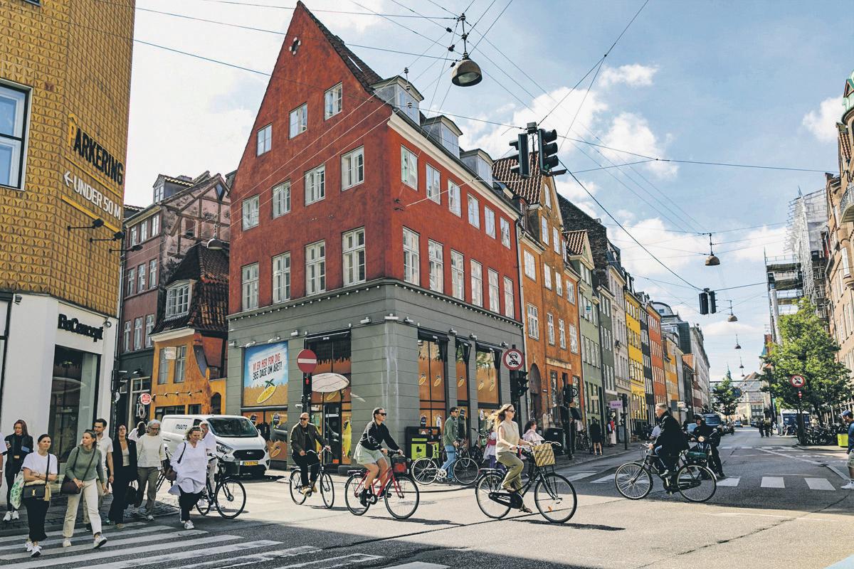 Pedal power Boost for bikes as Copenhagen adds more green waves