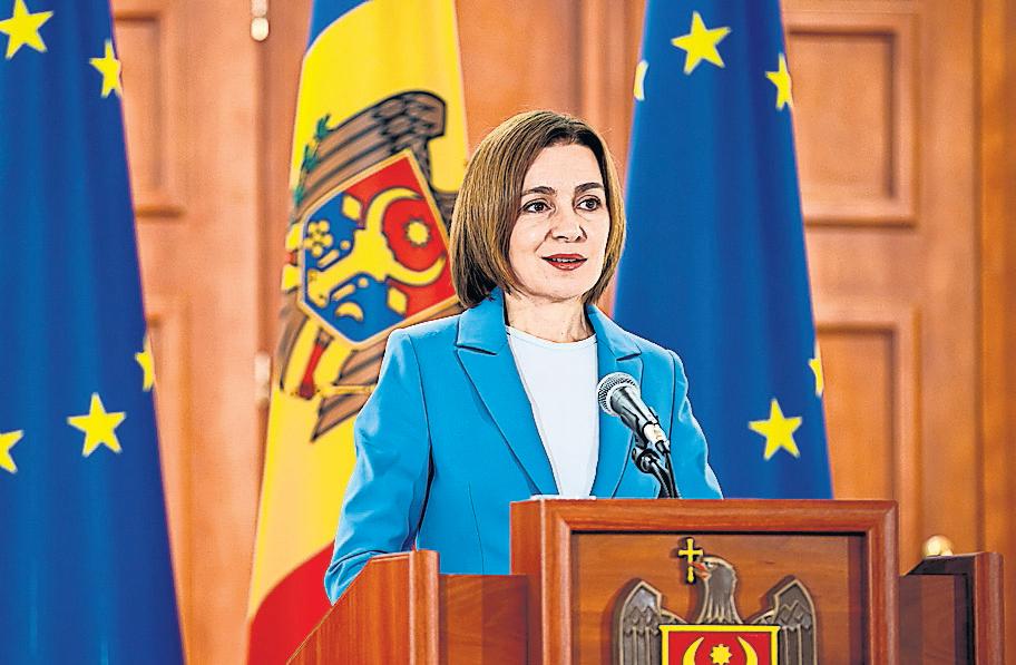Moldova's president says her country's voters refused to be bought by Russia