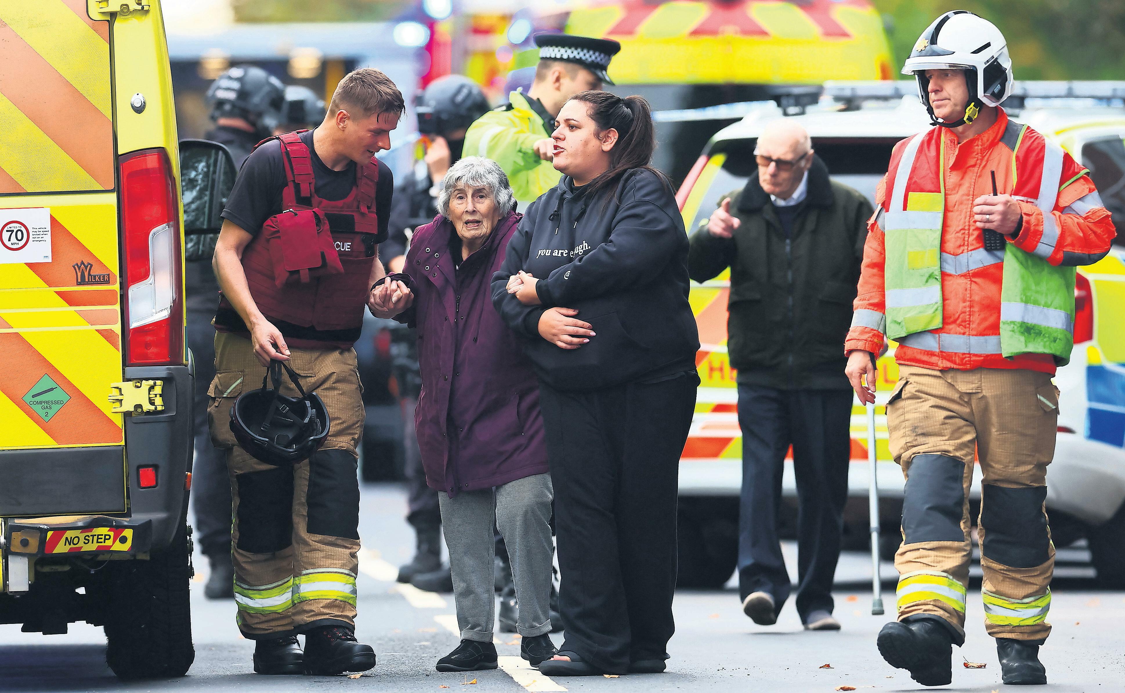 Six minutes of terror Holiest of days turns to fear, confusion and horror