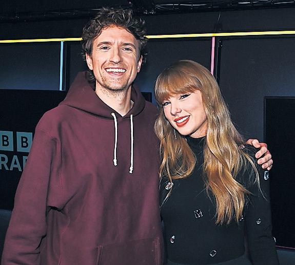 Swift launches 12th album with rare breakfast radio interviews