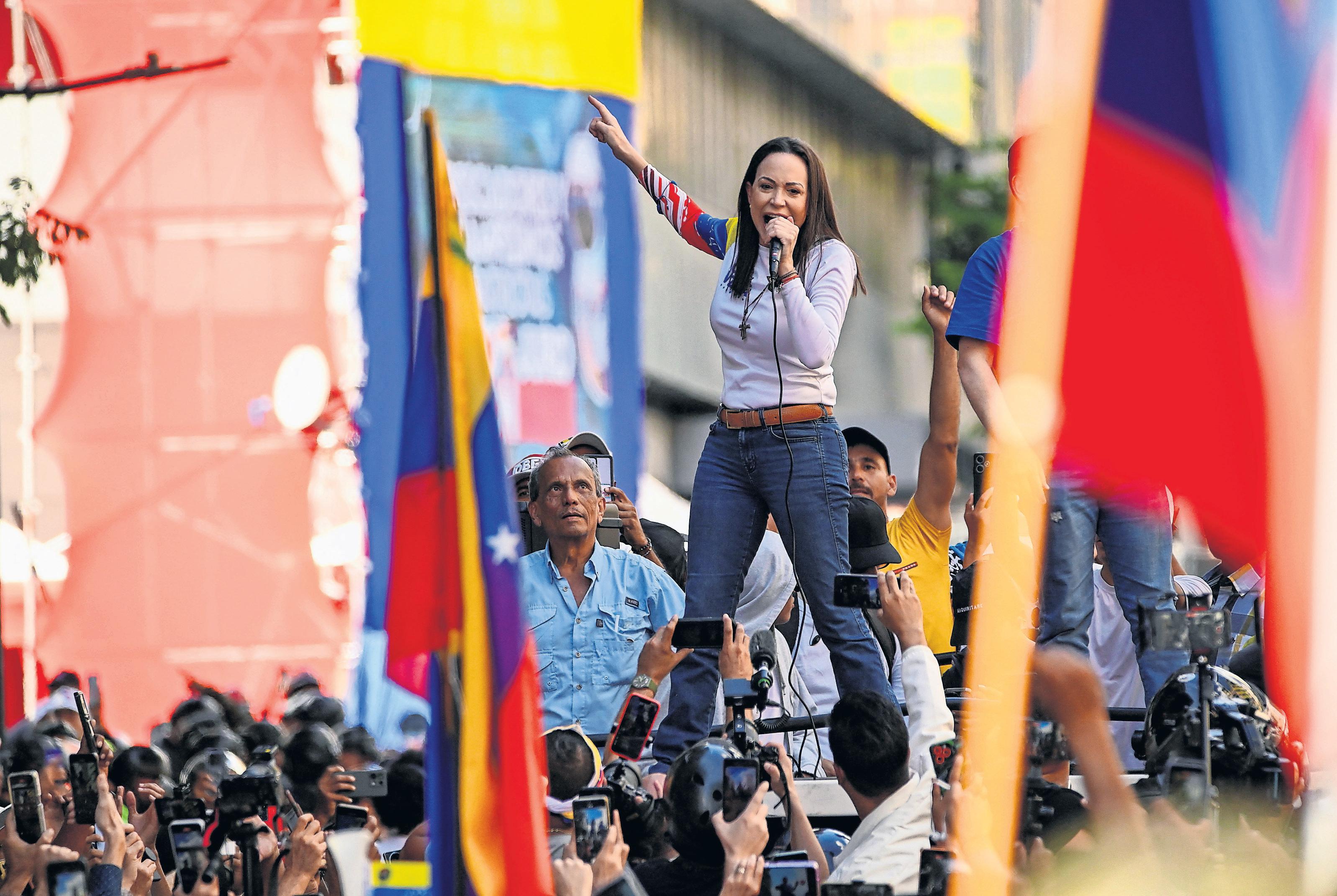 Venezuelan conservative opposition leader awarded Nobel peace prize