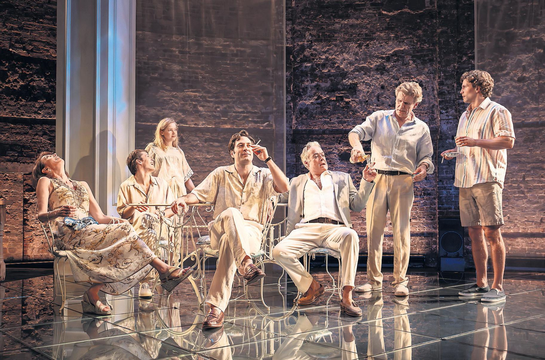 Theatre review Power, politics and hedonism abound in robust adaptation of shimmering novel