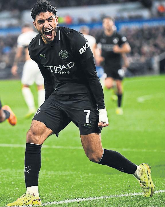 Marmoush and Cherki end Swansea's resistance