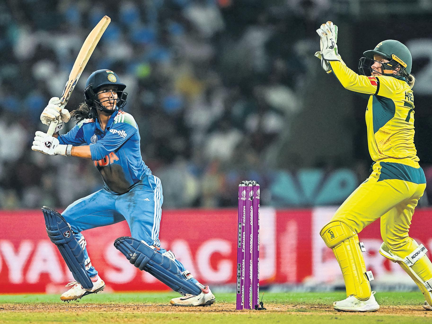 Rodrigues inspires India's record chase to topple Australia