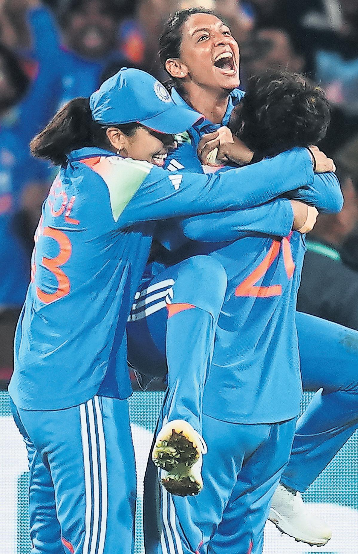 Shafali and Deepti the home heroes as India make history